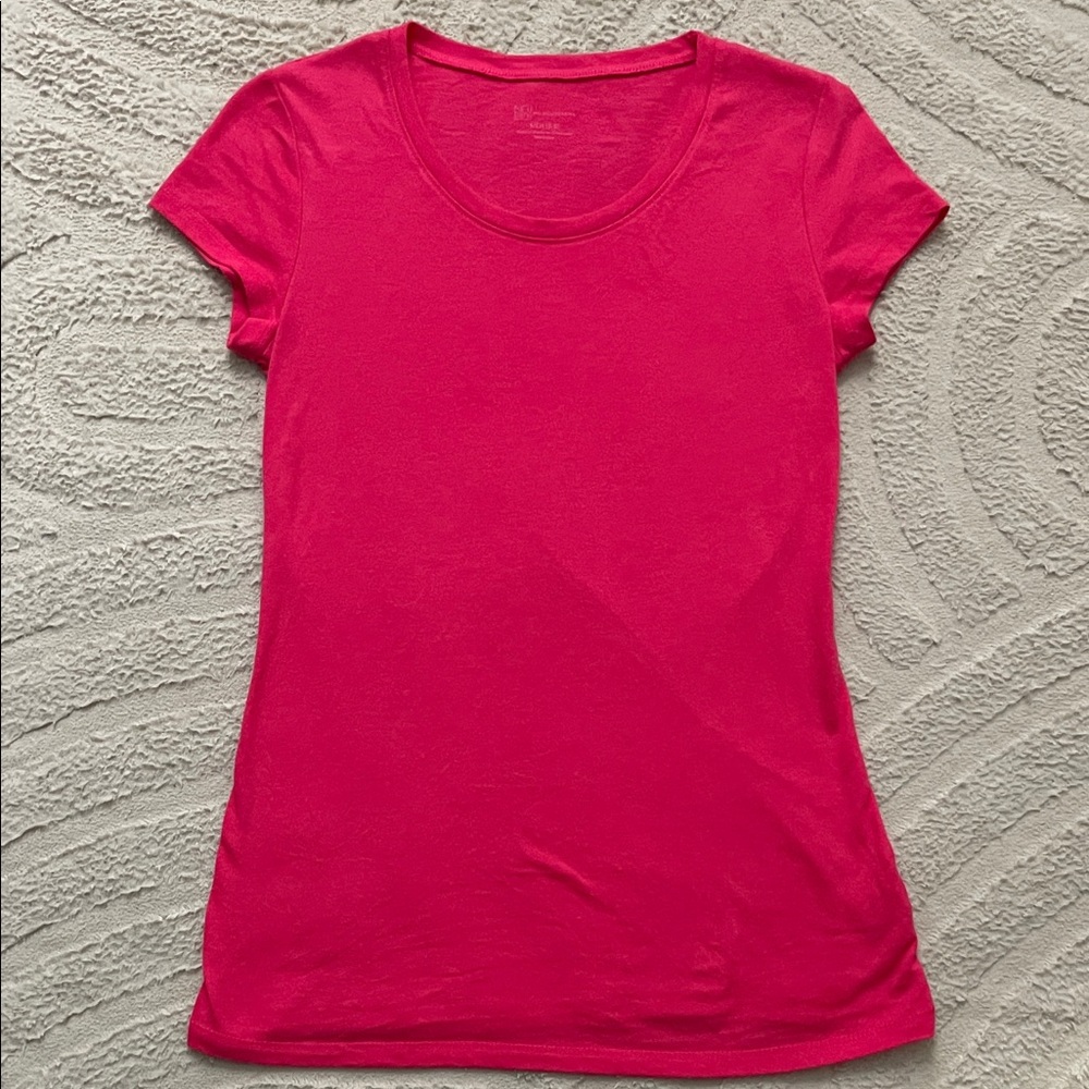 No Boundaries Bright Pink Short Sleeve Tee